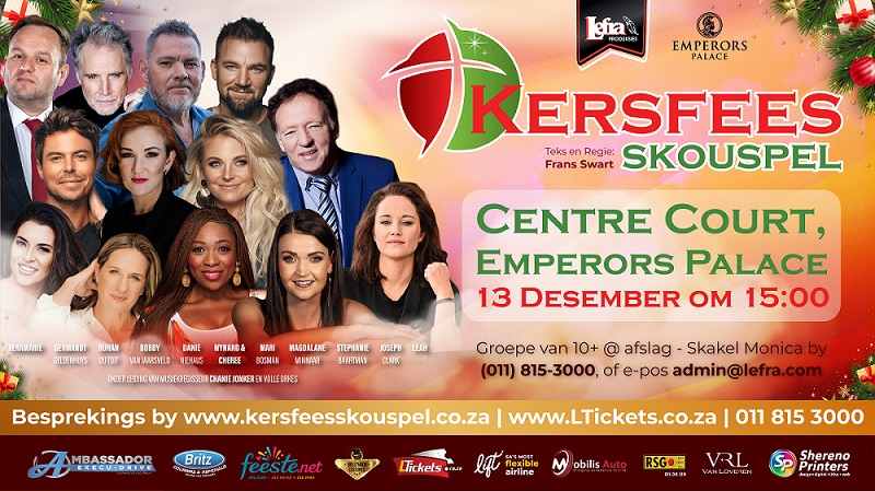 Kersfees Skouspel / Christmas Spectacular plakkaat