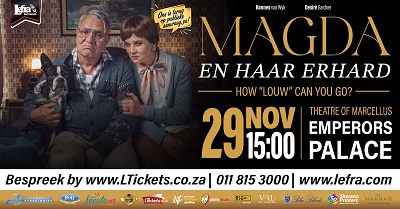 Magda en haar Erhard: how “Louw” can you go? plakkaat
