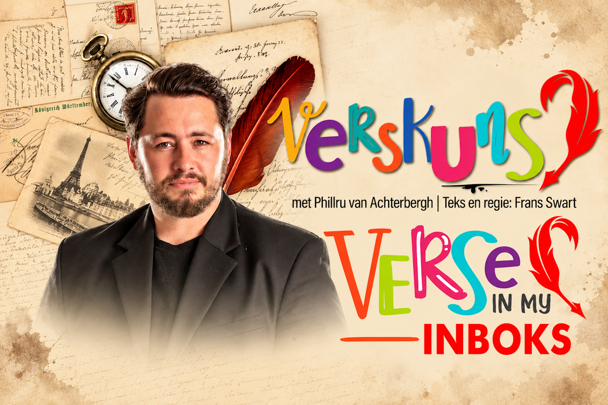 Verskuns / Verse in my Inboks plakkaat