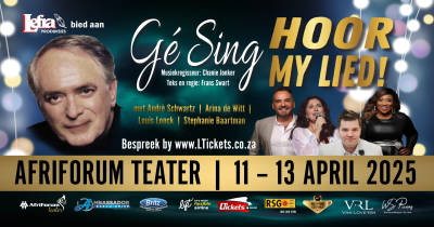 Gé SING – HOOR MY LIED!