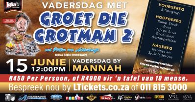VADERSDAG MET “GROET DIE GROTMAN 2”