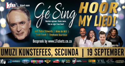 Gé SING: HOOR MY LIED!
