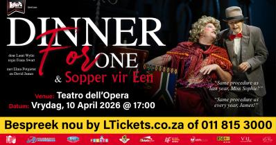 DINNER FOR ONE / SOPPER VIR EEN