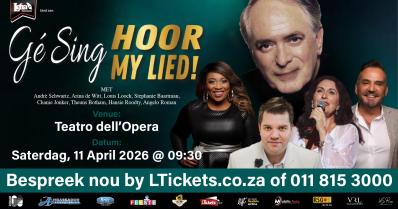 Gè SING: HOOR MY LIED!