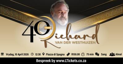 RICHARD VAN DER WESTHUIZEN – 40