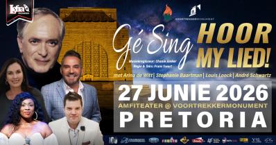 Gé SING: HOOR MY LIED!