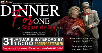 DINNER FOR ONE / SOPPER VIR EEN