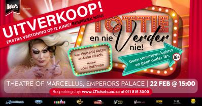 TOTTIE EN NIE VERDER NIE!