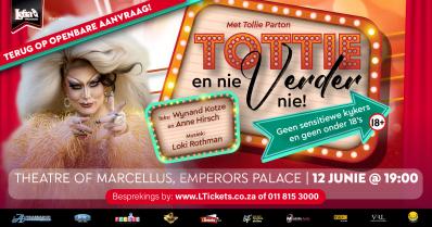 TOTTIE EN NIE VERDER NIE!